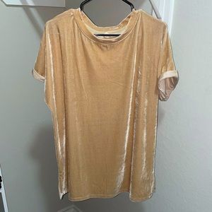 Velvet woman’s tunic